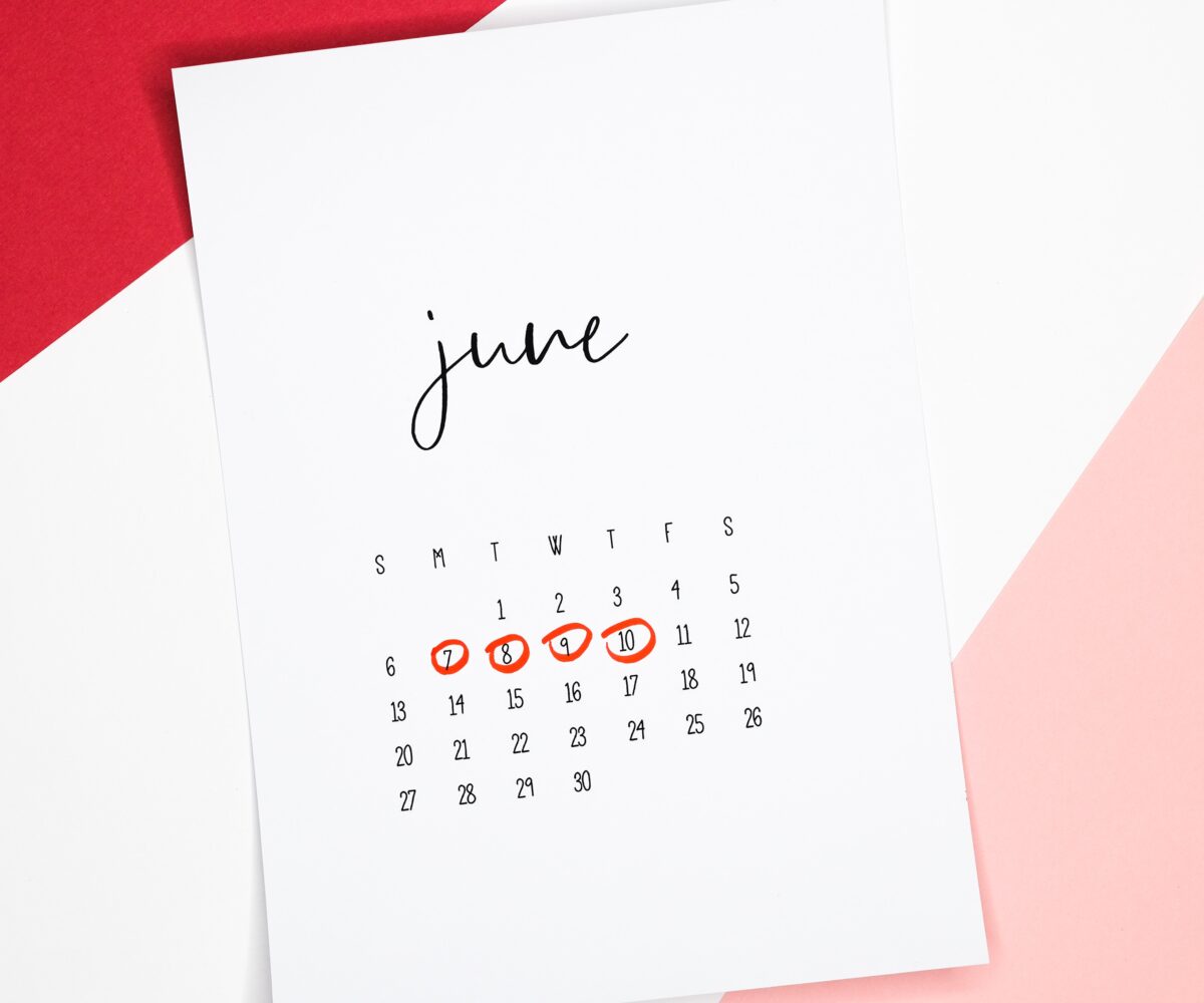 june, calendar